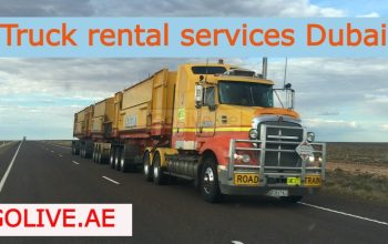 Truck rental services Dubai
