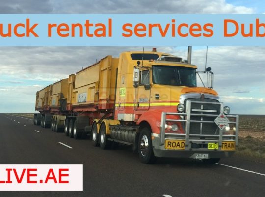 Truck rental services Dubai