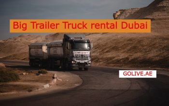 Big Trailer Truck rental Dubai