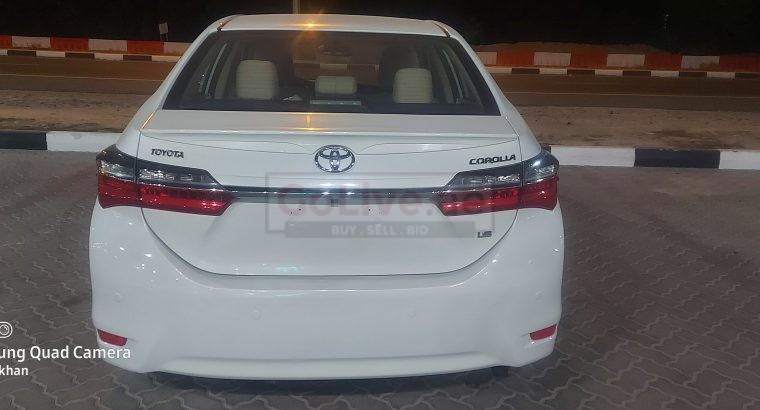 Toyota Corolla 2017 GCC