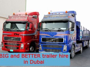 BIG and BETTER trailer hire in Dubai