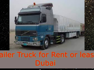 Trailer Truck for Rent or lease Dubai