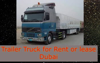 Trailer Truck for Rent or lease Dubai