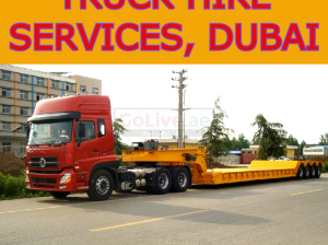 Truck hire services, Dubai