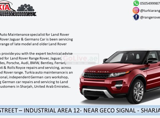 Land Rover Service In Sharjah