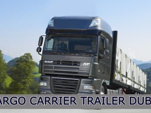 Cargo carrier trailer Dubai