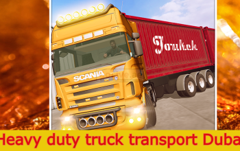 Heavy duty truck transport Dubai