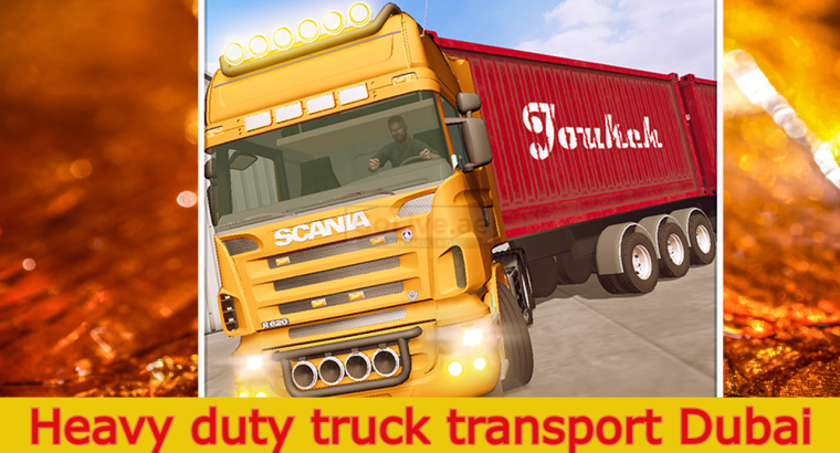 Heavy duty truck transport Dubai