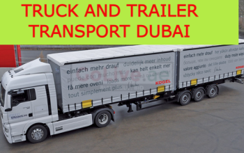 Truck and trailer transport Dubai