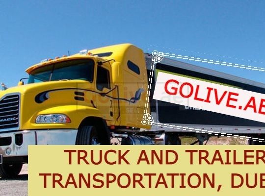 Truck and trailer transportation, Dubai
