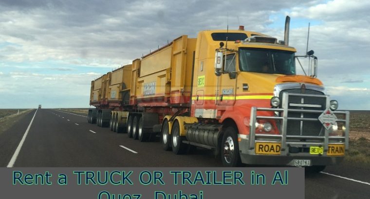 Rent a truck in Al Quoz, Dubai