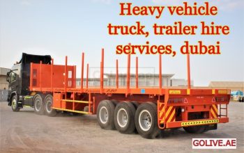 Heavy vehicle (truck, trailer) hire services, Dubai