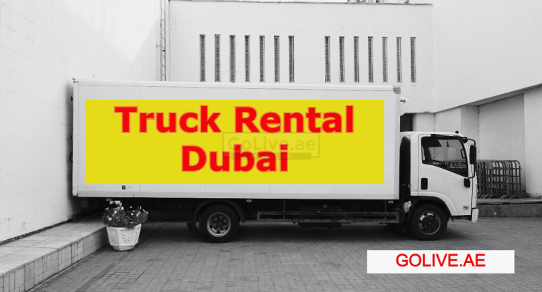 Truck Rental Dubai