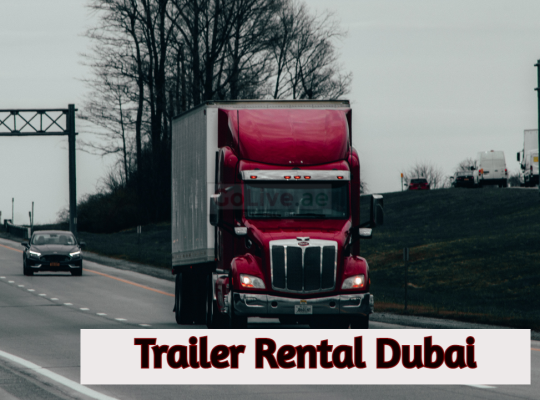 Trailer Rental Dubai UAE