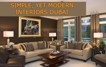 SIMPLE, YET MODERN INTERIORS DUBAI