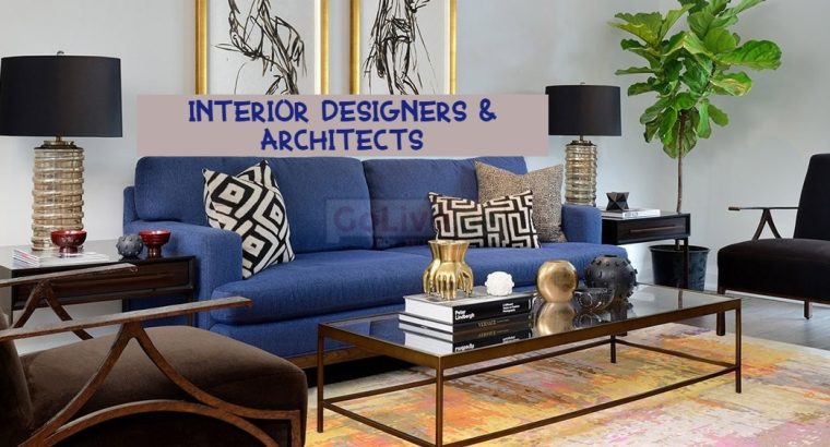 INTERIOR DESIGNERS & ARCHITECTS