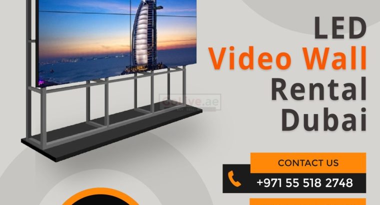 Interactive Video Wall and Kiosk Rentals in Dubai