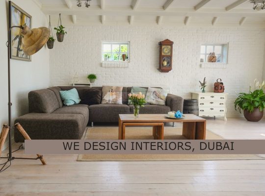 WE DESIGN INTERIORS, DUBAI