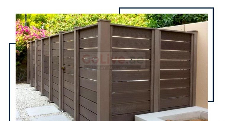 WPC Fence Suppliers in Dubai Sharjah Abu Dhabi UAE | WPC Fence installation in UAE | WPC Fence contractor in Dubai