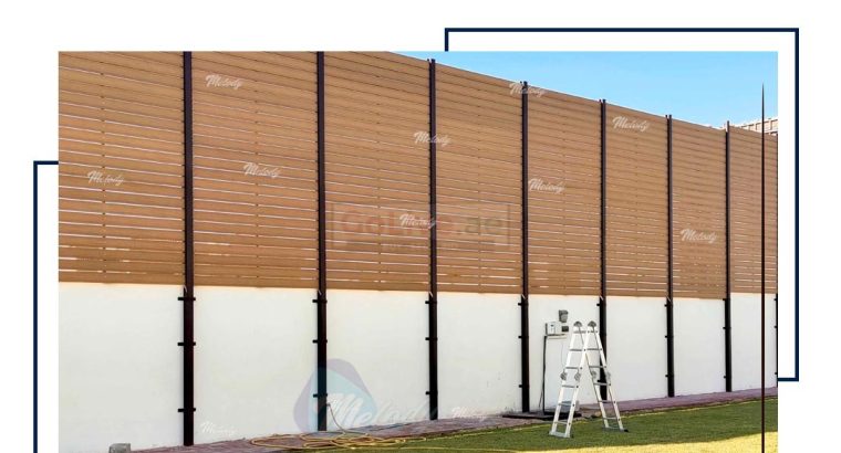 WPC Fence Suppliers in Dubai Sharjah Abu Dhabi UAE | WPC Fence installation in UAE | WPC Fence contractor in Dubai