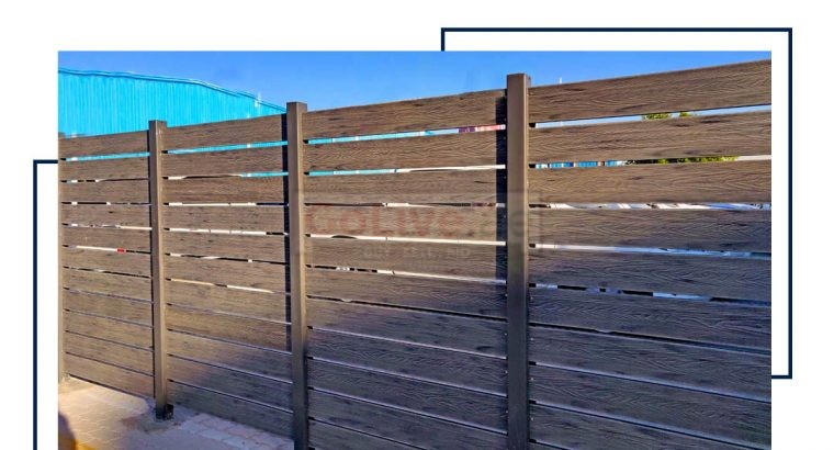 WPC Fence Suppliers in Dubai Sharjah Abu Dhabi UAE | WPC Fence installation in UAE | WPC Fence contractor in Dubai