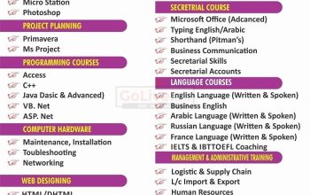 Language Courses – English, Arabic, French and Russian Courses – 0506781600