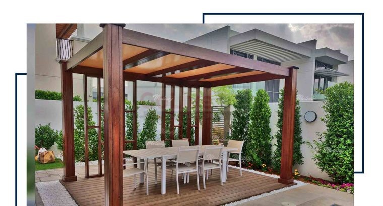 Modern Pergola Supply and installation in Dubai Abu Dhabi Sharjah UAE | Outdoor Modern Pergola Manufacture in Dubai UAE