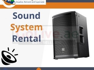 Top Quality Sound System Rentals from Brands in Dubai