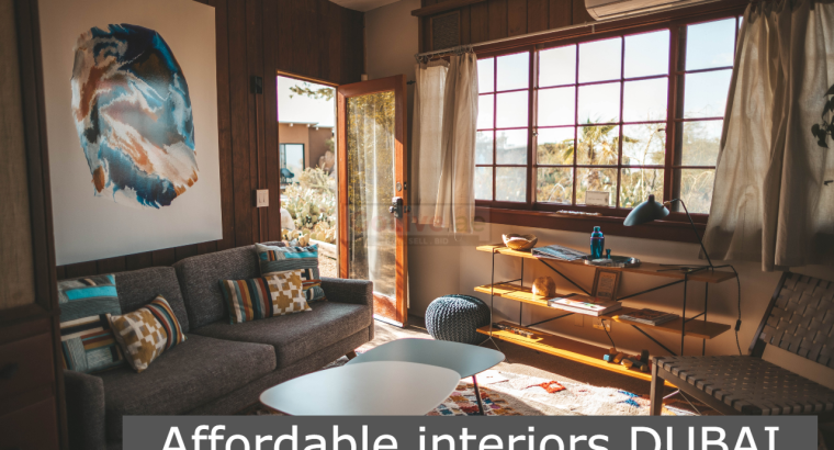 Affordable interiors DUBAI