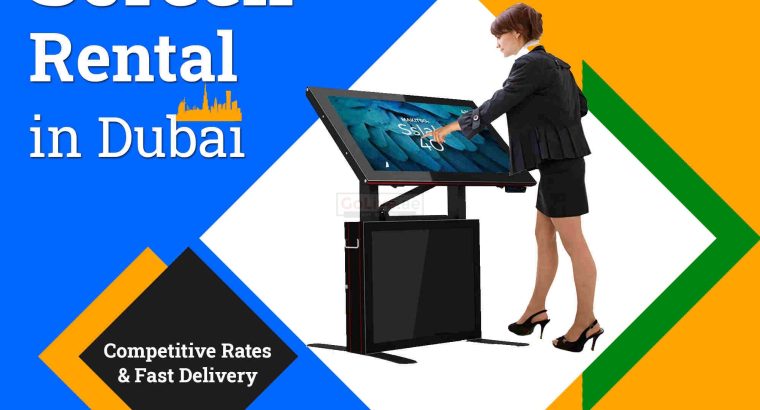 Rent Digital Touch Screen Kiosks for Events in Dubai