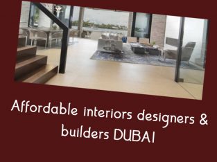 Affordable interiors designers & builders DUBAI