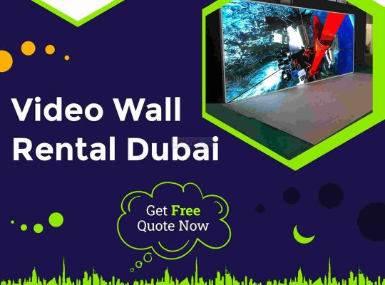 Best Video Wall Rental Company in Dubai, UAE