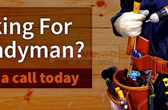 Handyman work curtain fixing and TV wall bracket fixing work