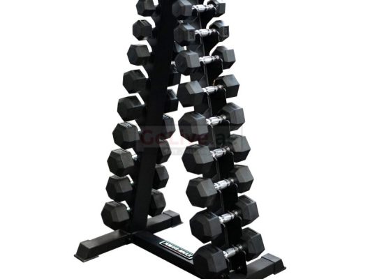 Rubber Dumbbell and Hex Dumbbell