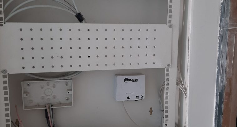 Wifi routers relocate fiber optic