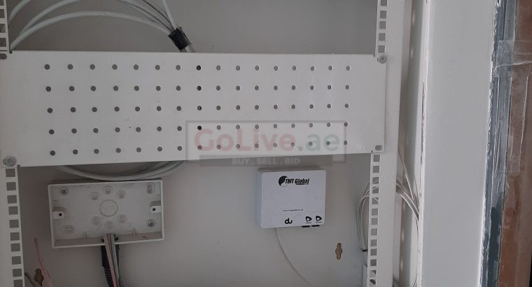 Fiber splicing structure cabling