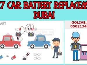24/7 Car Battery Replacement Dubai