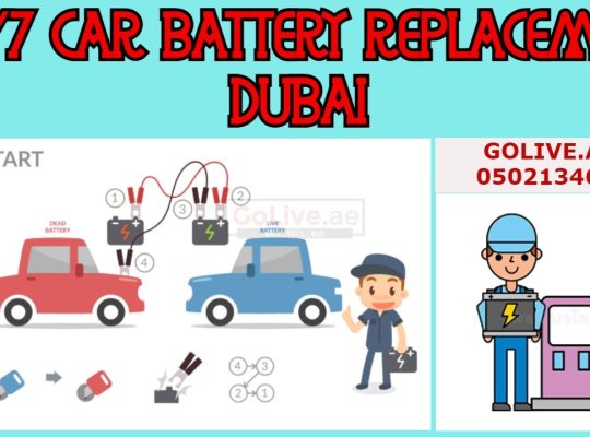 24/7 Car Battery Replacement Dubai