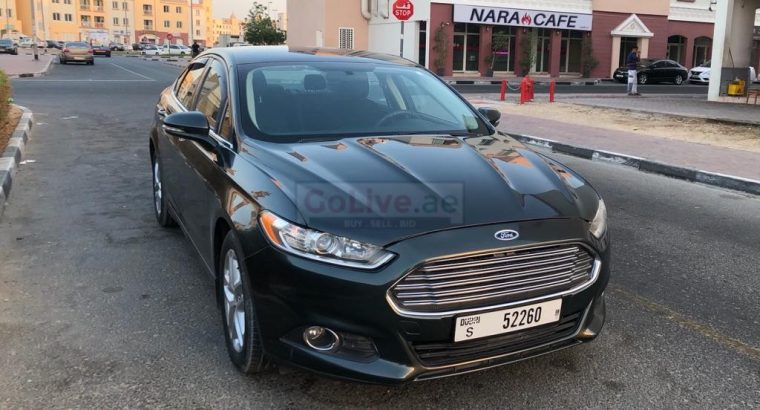 FORD FUSION 2.5L ENGINE 2015 NO 2 OPTION CAR FOR SALE FIXED PRICE AED 23,500