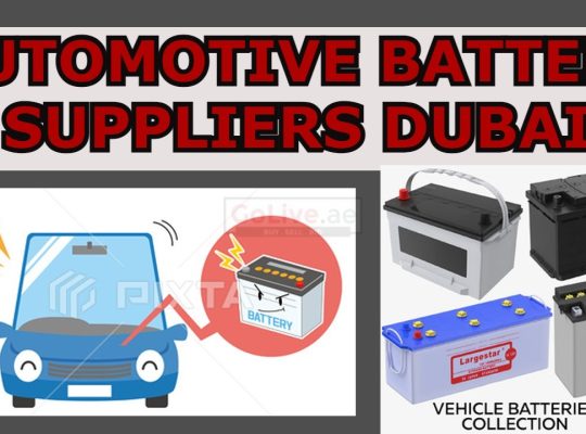 Automotive Battery Suppliers Dubai