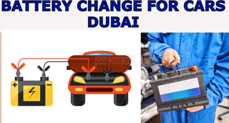 Battery Change for Cars – Dubai