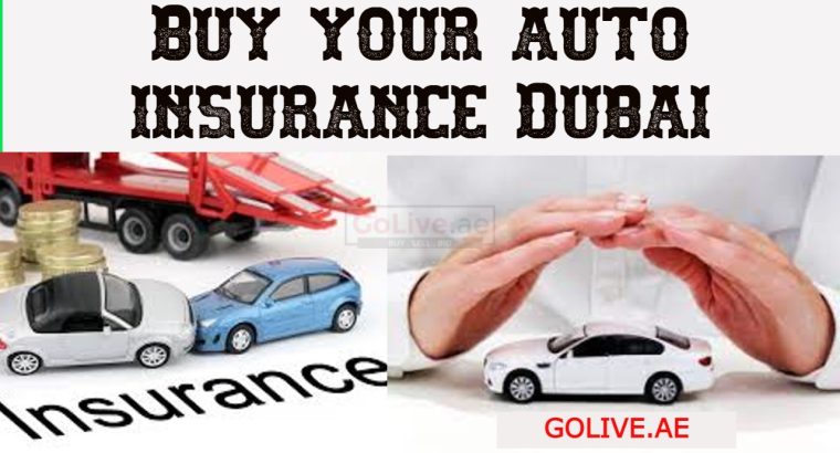 Buy your auto insurance Dubai