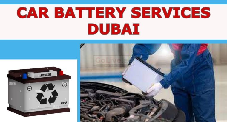 Car Battery Service Dubai