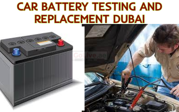 Car Battery Testing and Replacement Dubai