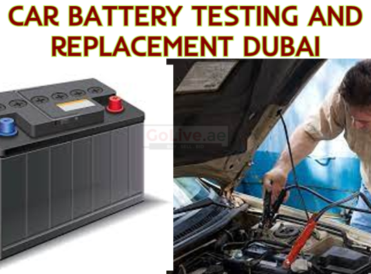 Car Battery Testing and Replacement Dubai
