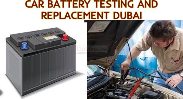 Car Battery Testing and Replacement Dubai