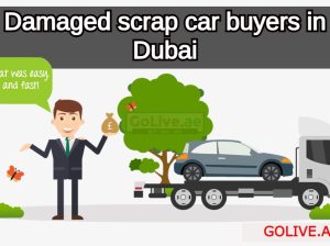 Damaged scrap car buyers in Dubai