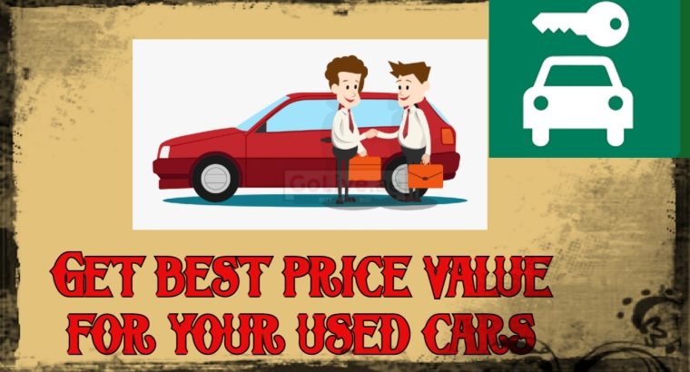 Get best price value for your used cars