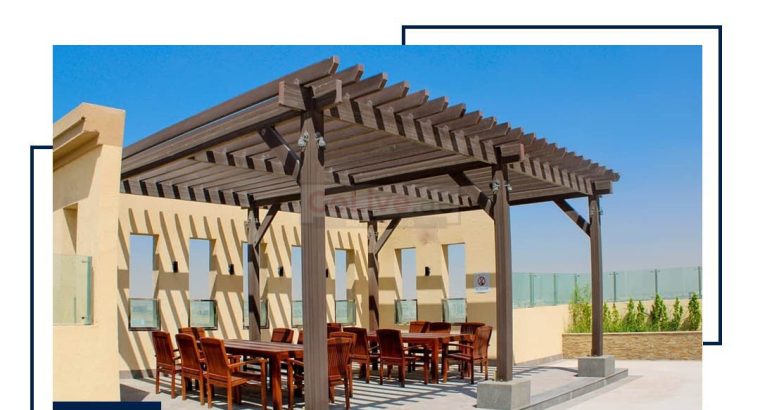WPC Pergola Suppliers in Dubai | WPC ( Wood Plastic Composite ) Pergola Manufacture in Dubai UAE