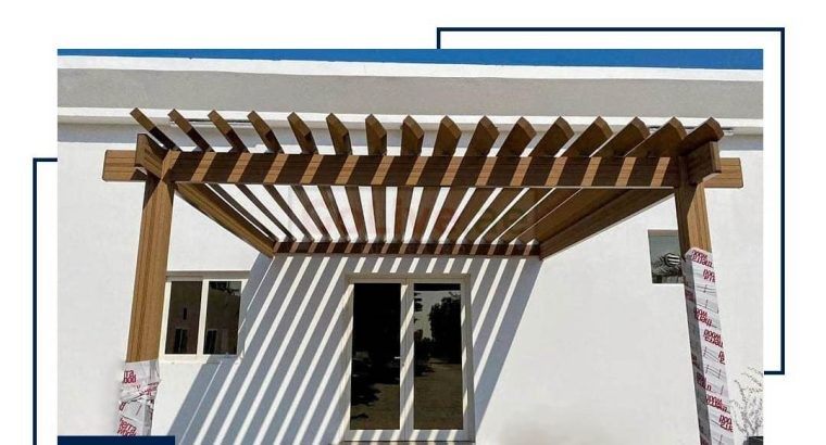 WPC Pergola Suppliers in Dubai | WPC ( Wood Plastic Composite ) Pergola Manufacture in Dubai UAE